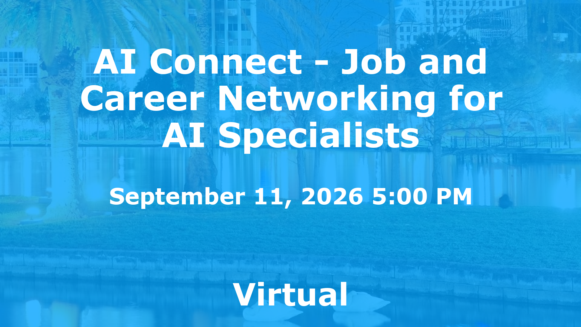 AI Connect - Job and Career Networking for AI Specialists event image